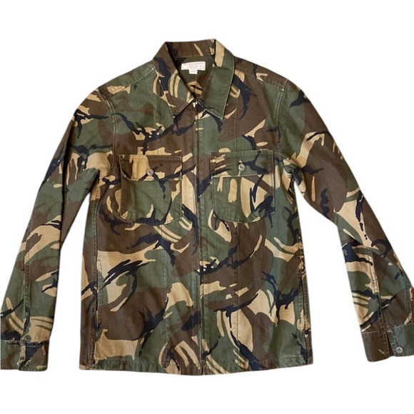 Wallace & Barnes J.Crew Camo Utility Jacket | Size XS | 100% Cotton - Picture 2 of 5